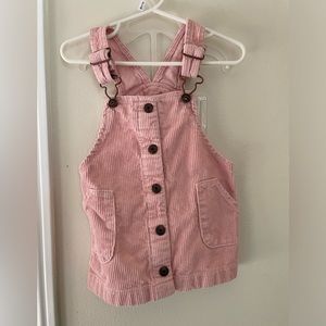 Osh Kosh Pink Overall Dress, 12 months